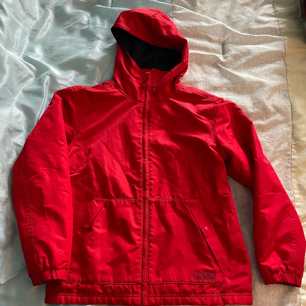 Gap big boys xl, red coat,navy fleece lined, excellent condition,smoke free home